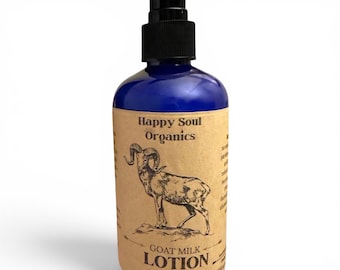 Lotion Ziegenmilch Bio Natürliche Feuchtigkeitsspendende Hand oder Körper Ungiftige Lotion Handgemachte Hautpflege