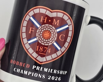 Hearts FC Robbed Champions Mug