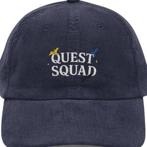 Quest Squad Embroidered Fantasy Hat Fourth Wing Inspired Bookish Gift for Readers Violet and Xaden Fan Merch Basgiath Reader Aesthetic