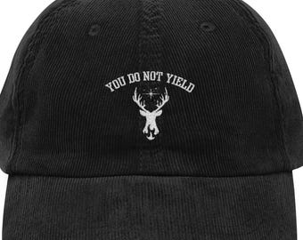 You Do Not Yield Throne of Glass Embroidered Hat Terrasen Crest Bookish Gift for Sarah J Maas Fans Aelin Fireheart Romantasy Merch
