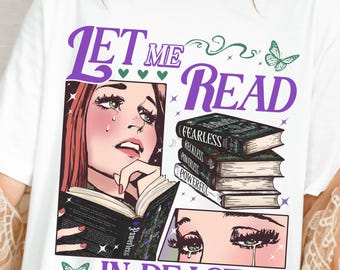 Déjame leer en paz Camiseta Intrépida Temeraria Poderosa Kai Azer Paedyn Gray Impotente Bookish Regalo para fans del romance Booktok