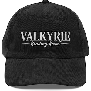 Valkyrie Reading Room Hat ACOTAR Inspired Cap Sarah J Maas Merch Bookish Gift for Fantasy Readers Night Court Book Club Aesthetic