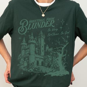 Blunder Shirt One Dark Window Two Twisted Crowns Bookish Tee Booktok Fantasy Shirt Be Wary Be Clever Be Good Dark Romance Merch