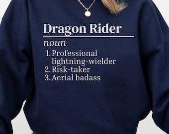 Dragon Rider Sweatshirt Fantasy Book Lover Gift Fourth Wing Merch Cozy Aesthetic Sweater for Readers and Book Dragons Fly or Die Apparel