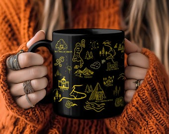 Mug trône de verre Hochet les étoiles Cadeau livresques pour les fans de Sarah J Maas avec Aelin Galathynius Cœur de feu et Manon Blackbeak