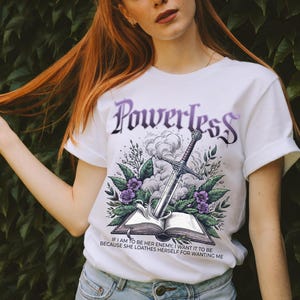 Lauren Roberts Powerless Book: Enemies to Lovers Romance, Book Club Must-Have, Book Lover Gift, Bookish Merch, Reckless & Fearless