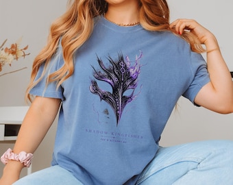 Quicksilver Shirt Kingfisher Fae Alchemy Shadow Daddy Bookish Merch Callie Hart Book Lover Gift Comfort Colors Tee Sweatshirt