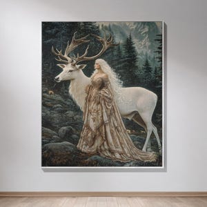 TOG Tapestry Blanket | Elena Galathynius Havilliard Woven Throw | Stag Design | Bookish Gift for Readers | TOG Merch