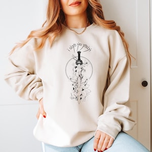 Booktok shirt, Elvish Inscription, Fellowship Sword Design, Middle-Earth Casual Wear