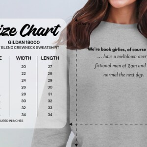 Funny Book Lovers Sweatshirt, Reader Gift, Bookworm Shirt, Reading Quotes Crewneck, Fictional Characters Humor, Literary Apparel
