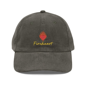 Wingleader Embroidered Hat Fourth Wing Inspired Cap Iron Flame