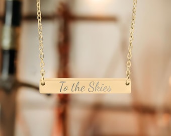 To the Skies ketting vierde vleugel sieraden goud roségoud zilver Rebecca Yarros Empyrean leesgrage cadeau Xaden Violet Sorengail Tairn