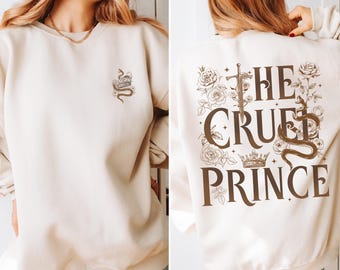 La chemise Cruel Prince Top livres fantastiques Folk of the Air Merch Enemies to Lovers Jude and Cardan Cadeau pour les amateurs de livres Chemise Faerie
