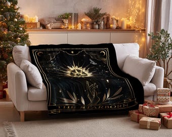 Sarah J Maas Blanket, The Starborn Crescent City, Book Lover Gift, Bryce Quinlan, Hunt Athalar, Bookish Gifts, Maas Merch, Booktok Idea