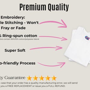 a white t - shirt with the words premium quality on it