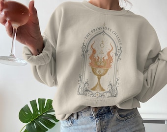 Brimstone Chalice Quicksilver Shirt, Callie Hart Bookish Merch, Kingfisher Fae & Alchemy Shadow Daddy Book Lover T-Shirt Sweatshirt