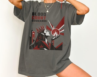 Quicksilver Bookish Shirt, Dark Fae Fantasy Blood Court Commands Sweatshirt, Kingfisher Series Book Lover Gift, Shadow Daddy Merch, Callie