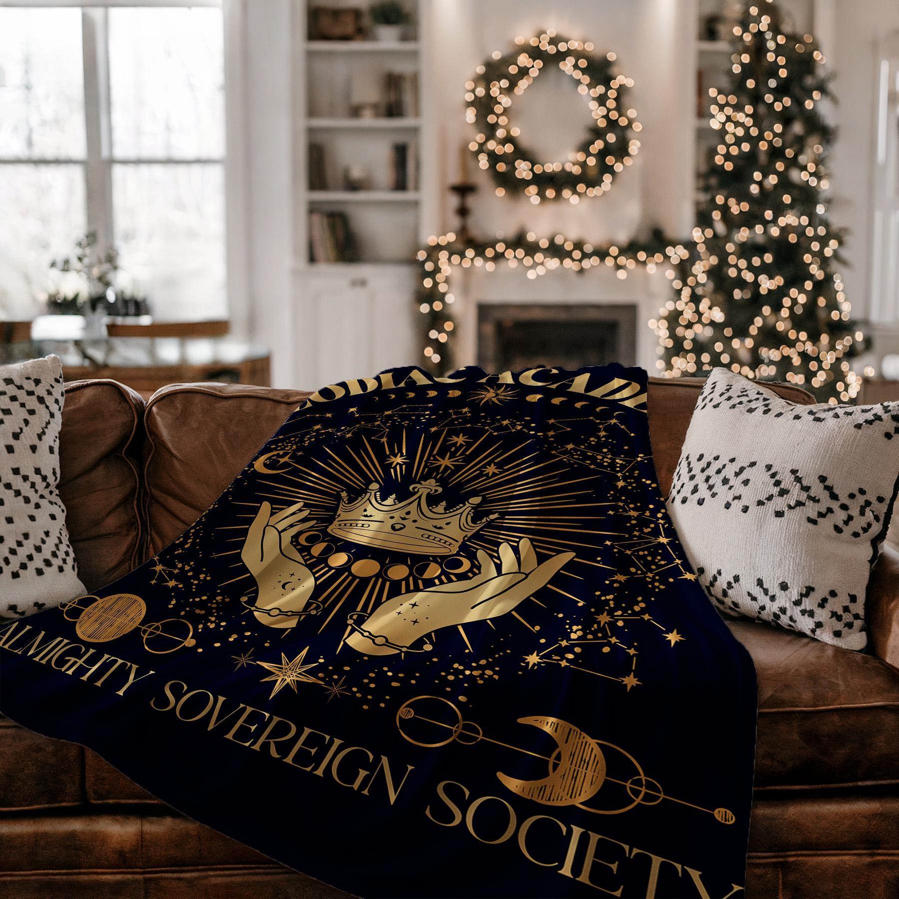 Zodiac Academy Blanket, Twisted Sisters Throw Blanket, ZA Bookish
