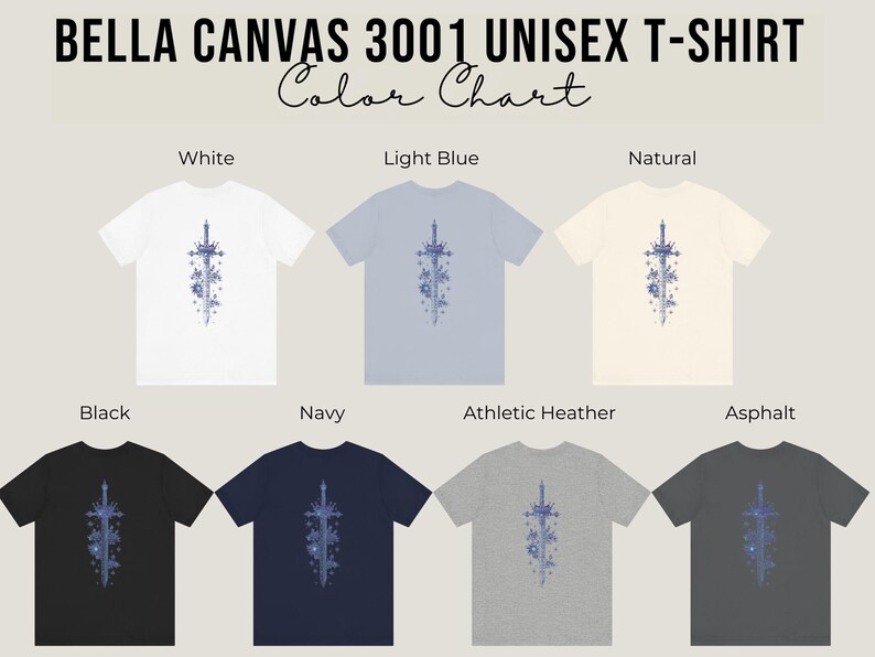 a group of t - shirts with different designs on them