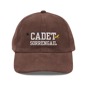 Custom Cadet Embroidered Hat Fourth Wing Merch for Booktok Fantasy Readers Empyrean Series Violet Sorrengail Bookish Gift Idea