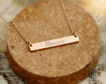 Dreigingsketting Vierde Vleugel Sieraden Goud Zilver Roségoud Xaden Riorson Violet Sorrengail Rebecca Yarros Bookish Gift Empyrean