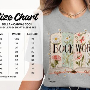 Book Worm Floral Graphic Tee, Unisex Jersey Short Sleeve T-Shirt, Cute Book Lover Shirt, Literary Gift, Reading Enthusiast Top