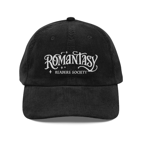 Romantasy Readers Society Hat Embroidered Fantasy Book Club Cap