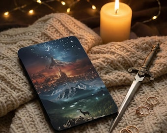 Sarah J Maas Kindle Case Night Court Velaris ACOTAR Romantasy Booktok Book Lover Gift Kindle Paperwhite Cover To The Stars To Whatever End