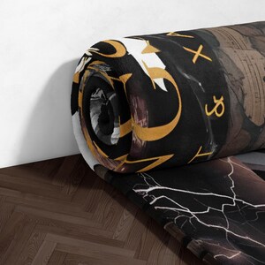Unique Artistic Printed Rug, Modern Home Decor Rug, Creative Design Area Rug, Stylish Room Carpet, Luxury Floor Decoration