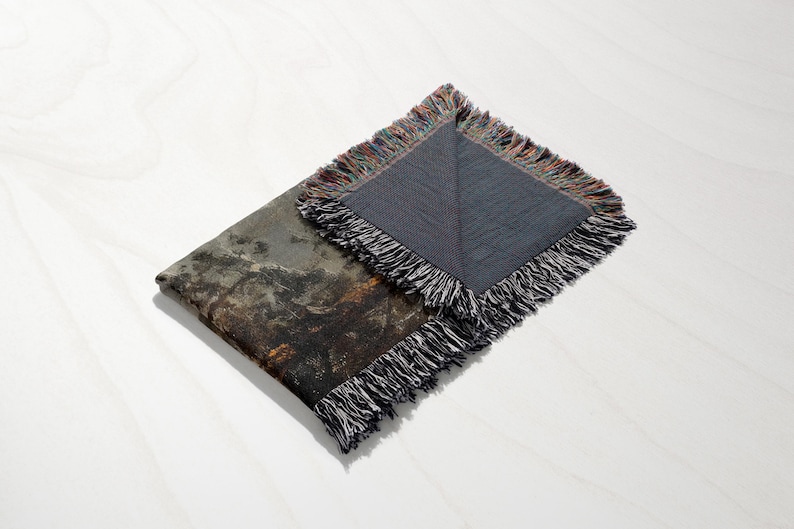 a piece of cloth on a white surface