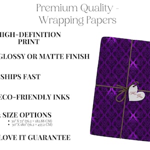 Premium quality gift wrapping paper, high definition print wrapping paper, eco-friendly inks wrapping paper, ships fast