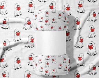 Ghost Reading Blanket, Bookish Blanket, Book Lover Gift, Spooky Season Blanket, Bookworm Gift, Halloween Blanket, Reading Nook, Book Blanket