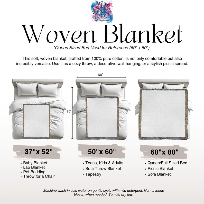 a diagram of a bed with white sheets and pillows