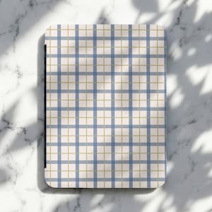 Mysigt rutigt Kindle-skal Kindle-fodral Läsfodral Bokälskare Bokmal Trendigt Kindle Paperwhite-skal Bokälskare