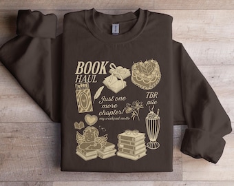 Book Lover Gift T-Shirts Sweatshirts, Bookworm Reading Shirt, Late Night Reader, Bibliophile Gift, Bookish Things, Booktok Merch Bookstagram