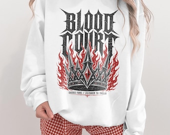 Quicksilver Series Tee Blood Court Shirt, Saeris Fane Shadow Daddy Merch, Callie Hart Bookish Apparel, Fae & Alchemy Book Lover Gift