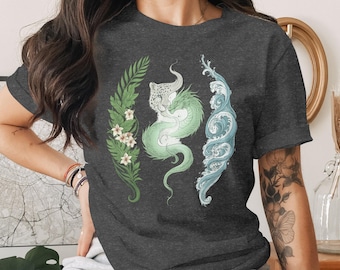 Throne of Glass Shirt Rowan Whitethorn Shirt Terrasen TOG Merch SJM Gift Sarah J Maas Bookish Tee Fireheart Fantasy Book Lover Shirt