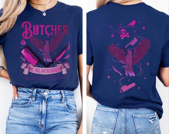 Butcher and Blackbird Shirt Dark Romance Book Tee Thriller Inspired Booktok Merch Sloane and Lark Gift for Book Lovers Ruinous Love Tee