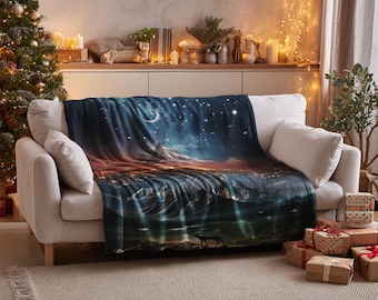 Couverture du trône de verre, ACOTAR Velaris, Crescent City, Sarah J Maas Merch, couverture SJM, cadeau pour les amoureux des livres, couverture pour l'espace de nuit