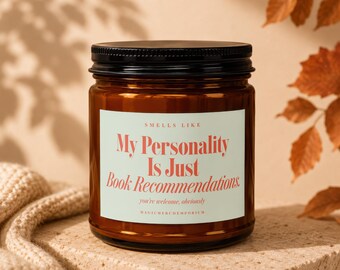 ACOTAR Candle Sarah J Maas Rhysand Night Court Velaris Bookish Gift Scented Soy Candle Funny Gift Reading Candle