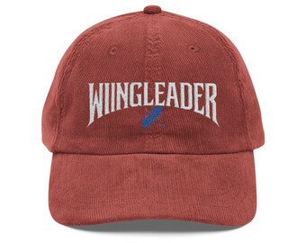 Wingleader Embroidered Hat Fourth Wing Inspired Cap Iron Flame
