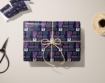 ACOTAR Velaris Constellation Wrapping Paper Night Court Fantasy Gift Wrap Sarah J Maas Merch Romantasy BookTok Luxury Holiday Paper