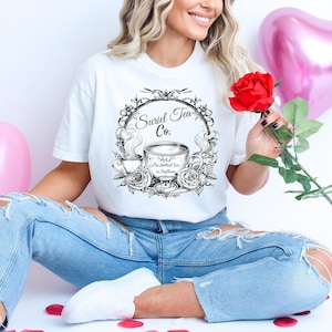 Suriel Tea Co Shirt Vintage ACOTAR Bookish Tee Velaris Inspired Fantasy Book Lover Gift Sarah J Maas Merch Cozy City of Starlight Shirt