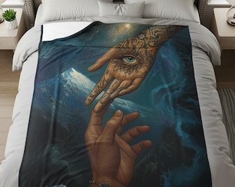 ACOTAR Velaris Decke, City of Starlight Decke, Rhysand Night Court, Bookish Home Decor, Romantische Fantasie, Sarah J Maas Merch, Buchliebhaber