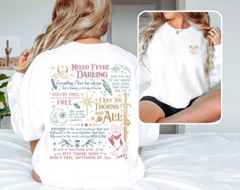A Court of Thorns and Roses ACOTAR Sarah J Maas BookTok Night Court Nesta Rhysand Feyre Velaris Romantasy ACOTAR Merch Gift