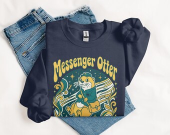 Crescent City Shirt Messenger Otter Bookish Gifts Sarah J Maas Merch Booktok Apparel Comfort Colors Top Bryce Quinlan Fan Fantasy Book Lover