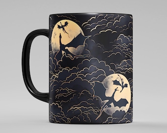 Bookish Dragon Mug, Fourth Wing-Inspired Gift, Xaden Riorson Fan Mug, Cute Romantasy Booktok Cup, Valentines Day Gift for Book Lovers