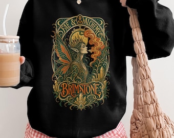 Quicksilver Brimstone Fae Alchemy Bookish Shirt Comfort Colors Kingfisher Tee Callie Hart Gift Shadow Daddy Saeris Fane Sweatshirt Merch