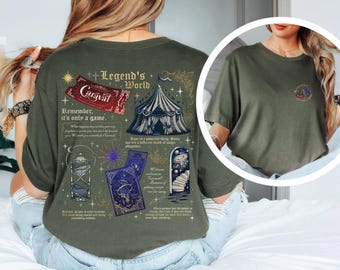Caraval Shirt Bookish Tella Dragna Tee Caraval Trilogy Merch Stephanie Garber Inspired Fantasy Reader Gift Legend Booktok Shirt