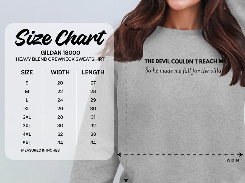 Funny Devil Quote Sweatshirt, Fall for Villain Crewneck, Devil Couldn't Reach Me Sweater, Unisex Casual Pullover, Gift for Her